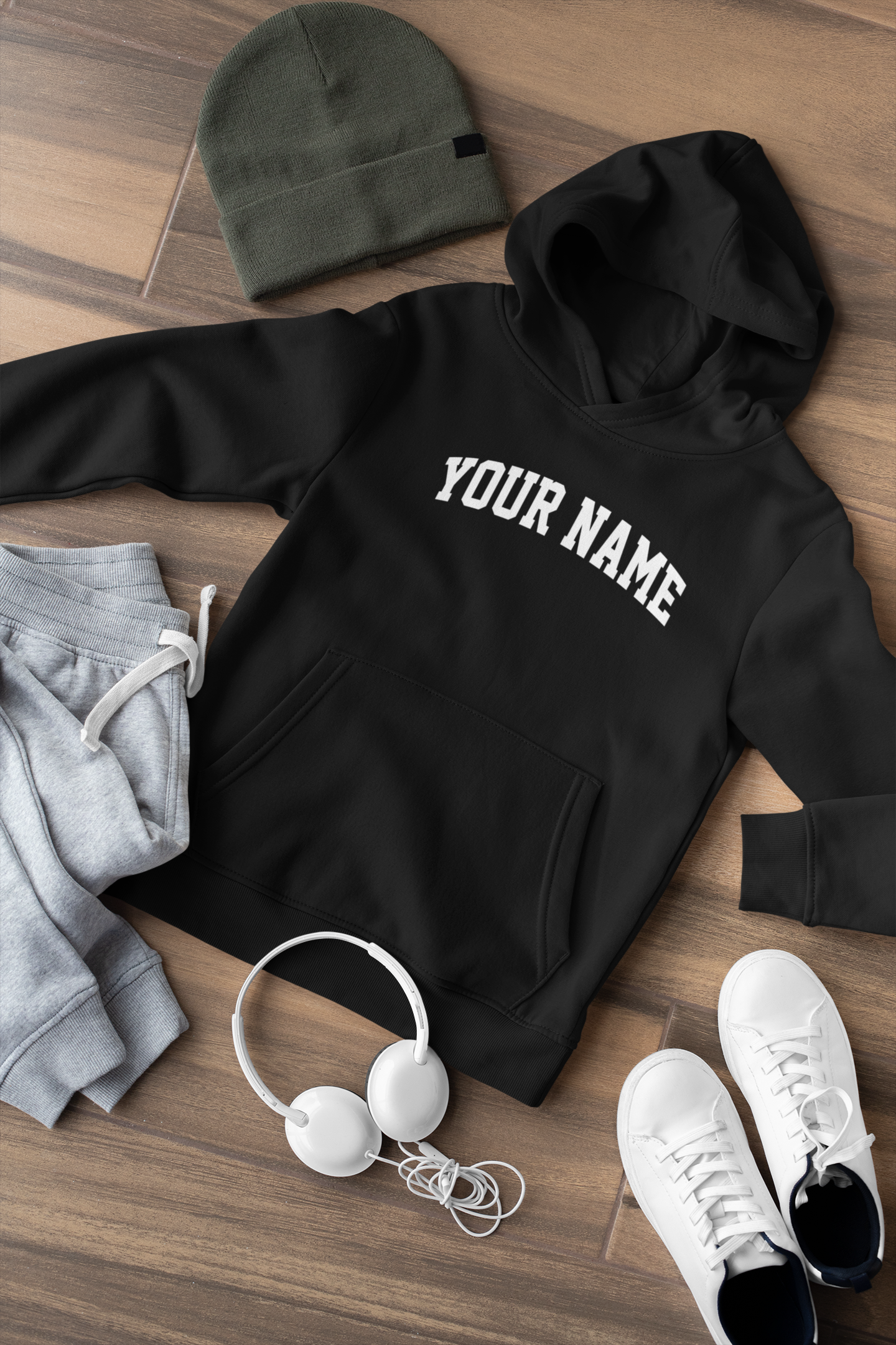 CUSTOMISE IT!! - YOUR NAME/TEXT HERE - CHILDRENS HOODIE