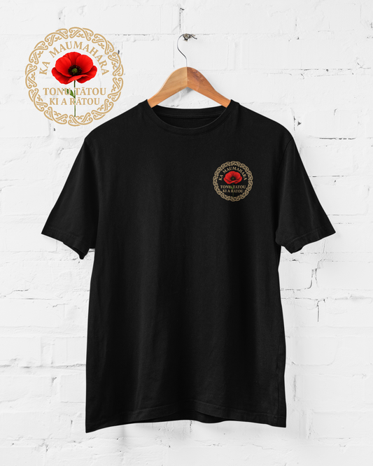 Anzac - Ka maumahara tonu tātou ki a rātou - 2026 - Adult Tee