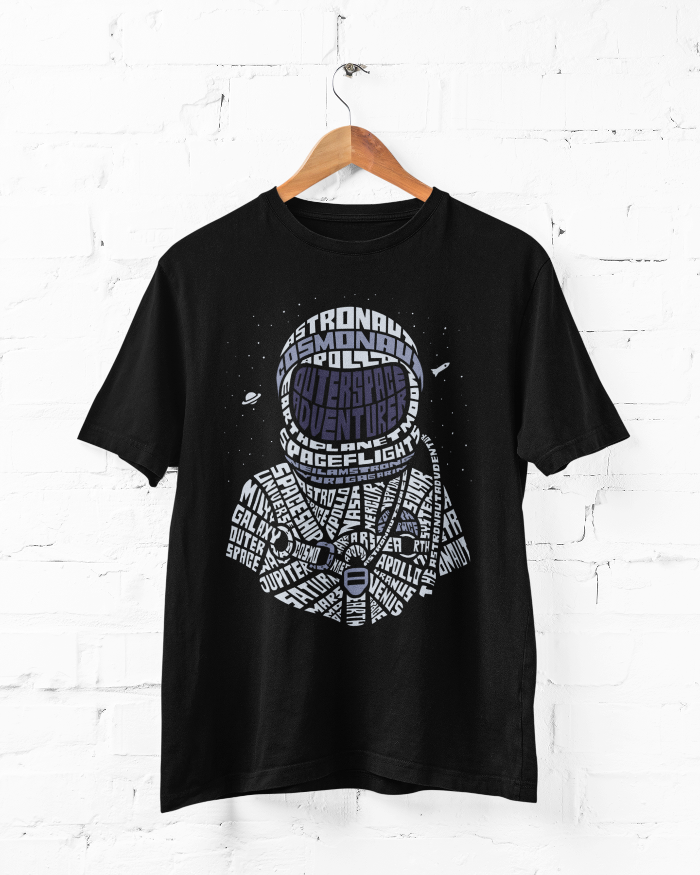 Space Word Mash  - Adult Tee