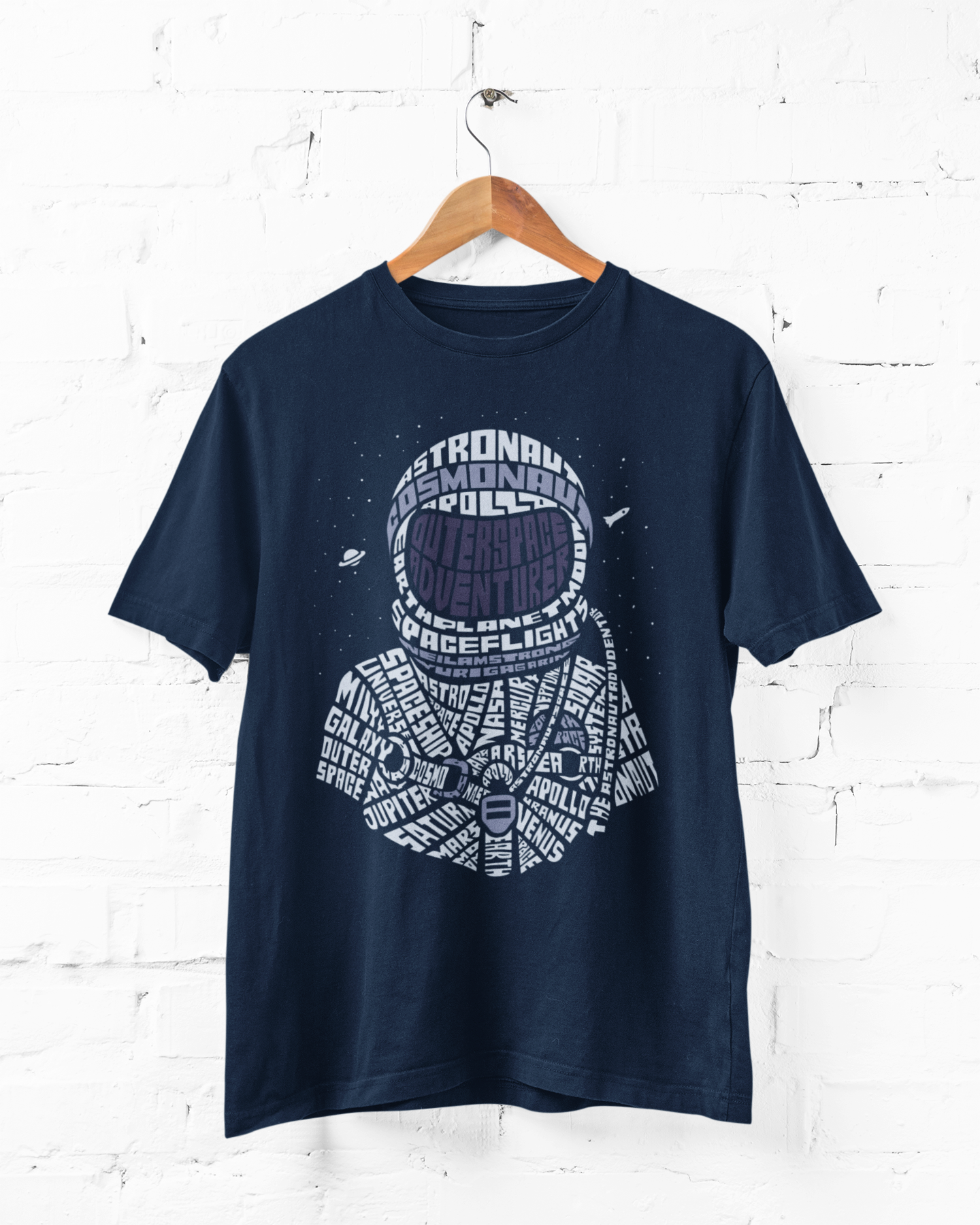 Space Word Mash  - Adult Tee