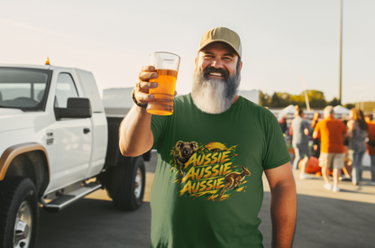 AUSSIE AUSSIE AUSSIE KANGAROO - ADULT TEE