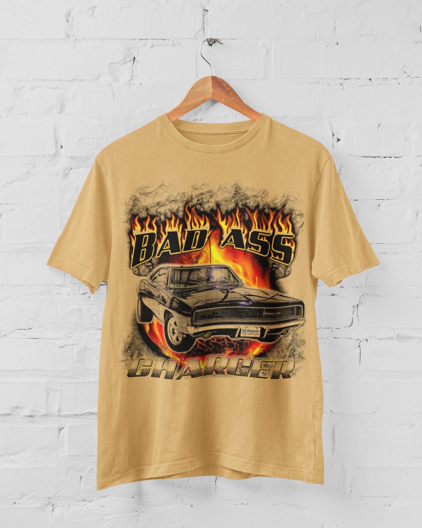 BAD ASS CHARGER - ADULT TEE