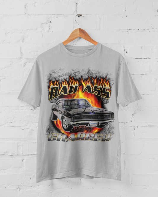 BAD ASS CHARGER - ADULT TEE