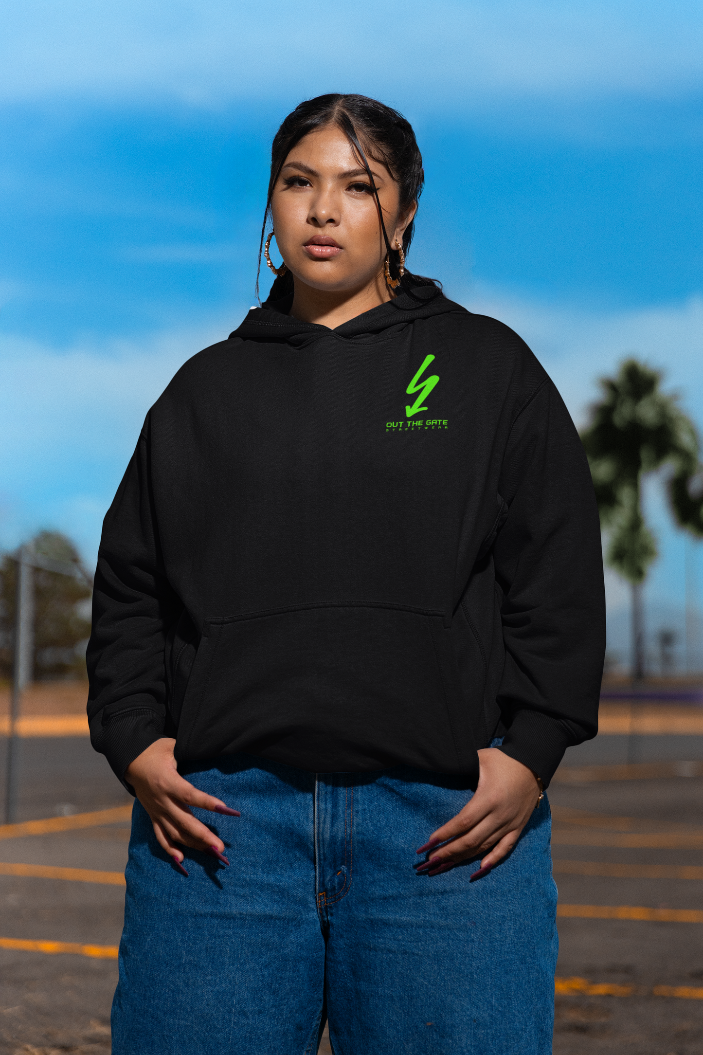 OTG STREETWEAR GREEN - HEAVY HOODIE
