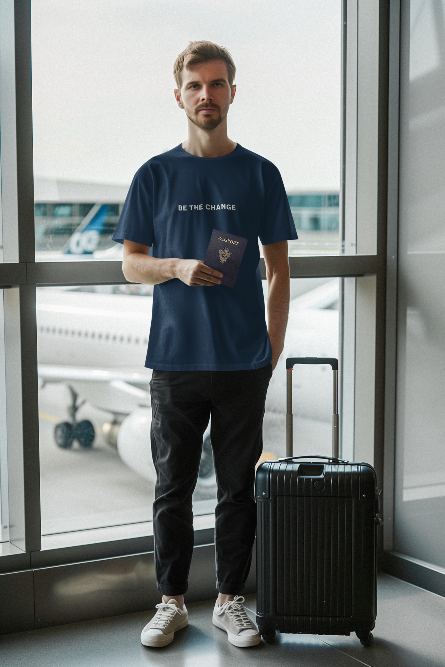 BE THE CHANGE - ADULT TEE