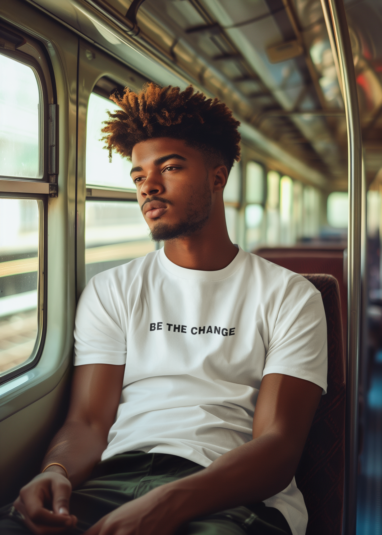 BE THE CHANGE - ADULT TEE