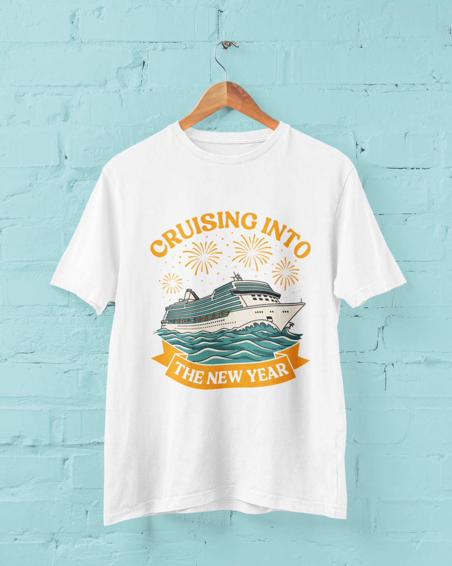 CRUSING INTO THE NEW YEAR - ADULT TEE