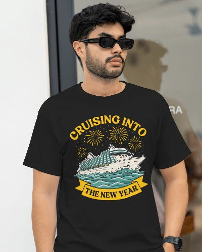 CRUSING INTO THE NEW YEAR - ADULT TEE