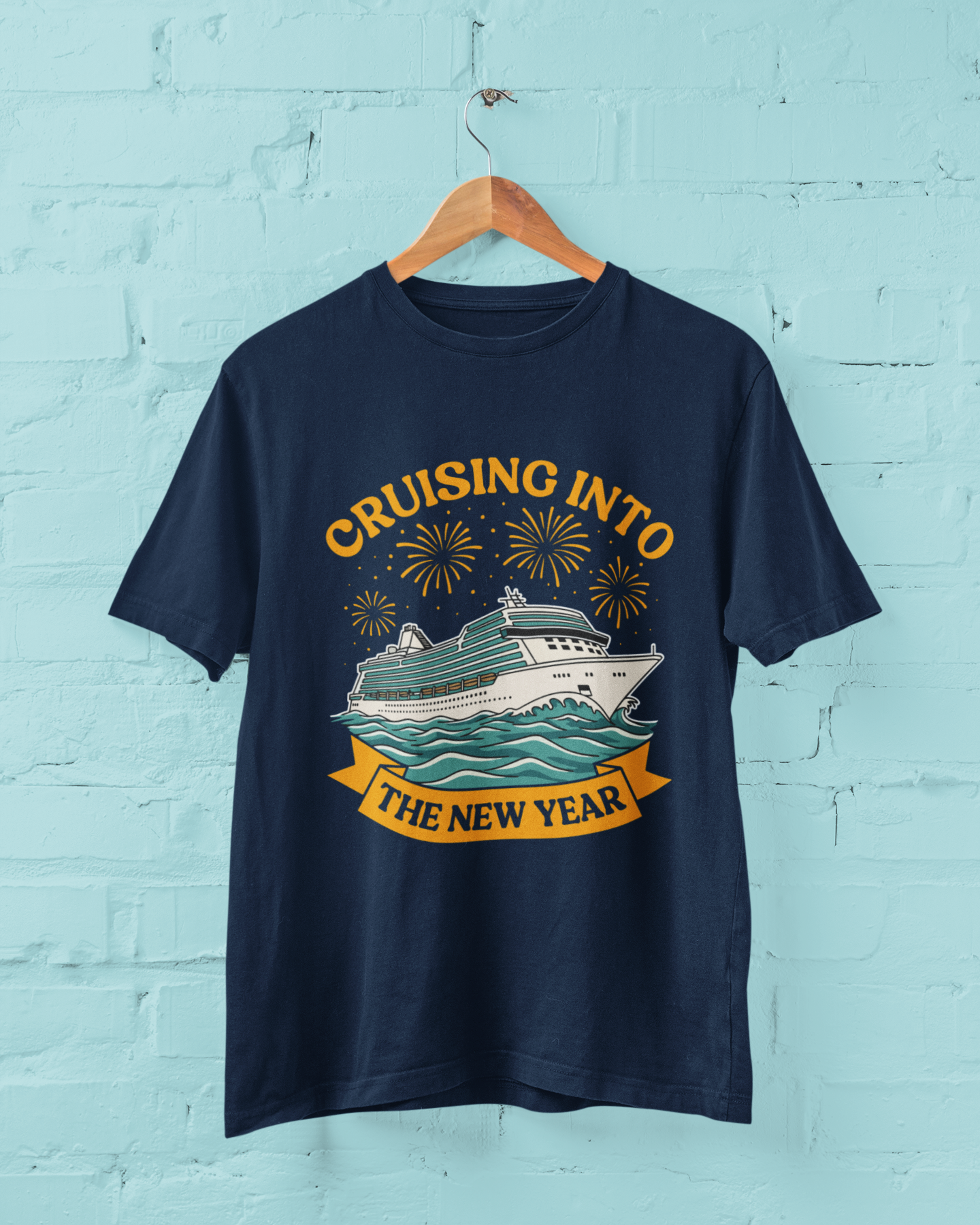 CRUSING INTO THE NEW YEAR - ADULT TEE