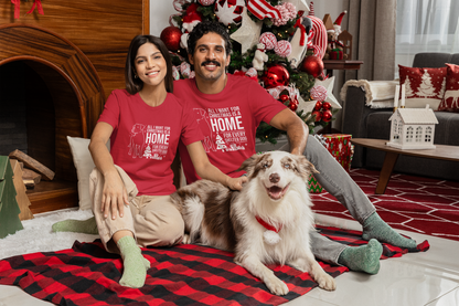 Home A Dog This Christmas - Adult tee