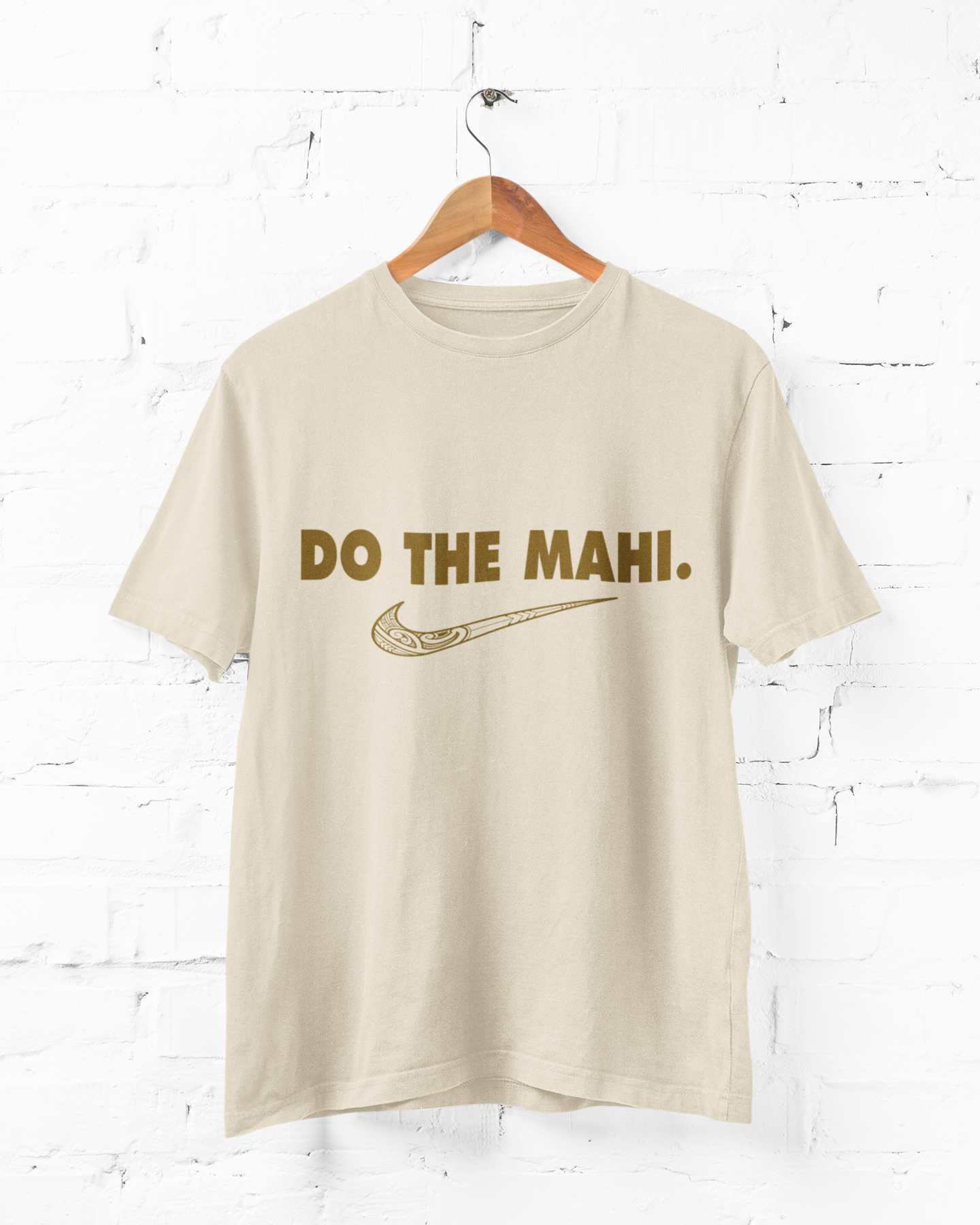 Do The Mahi - Kaki Brown - Adult Tee