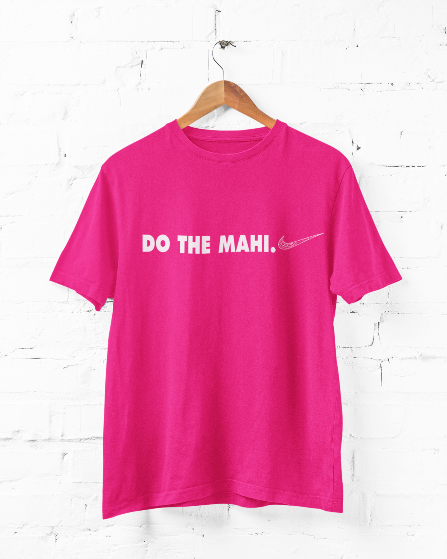 Do The Mahi (white side tick) - Adult Tee