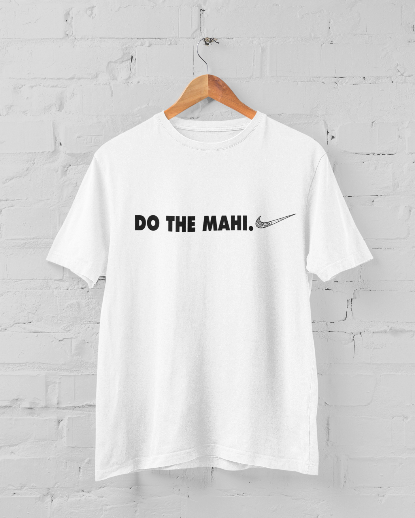 Do The Mahi (black side tick) - Adult Tee