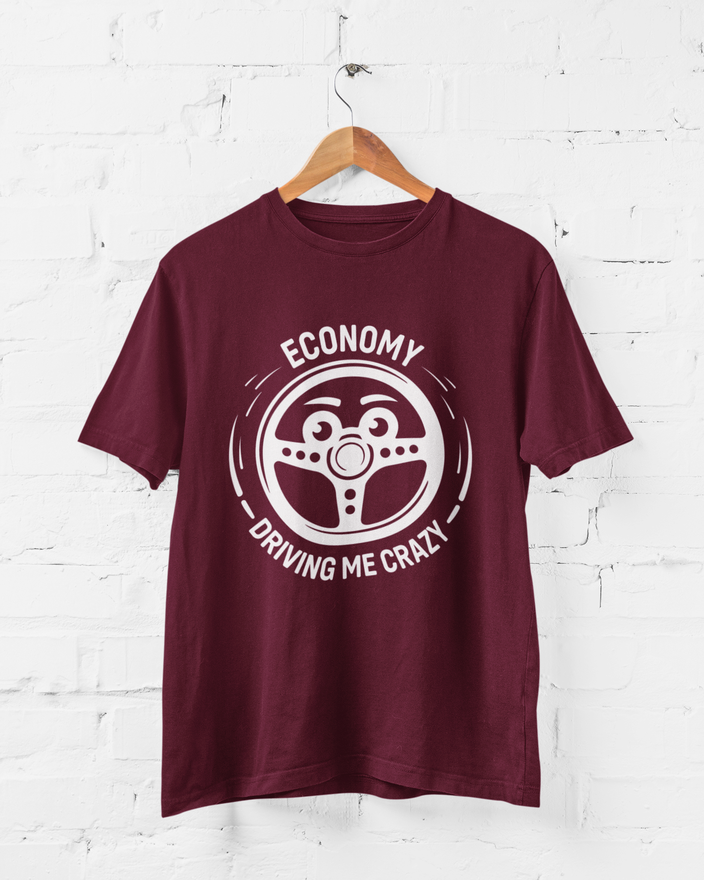 ECONOMY DRIVING ME CRAZY - ADULT TEE