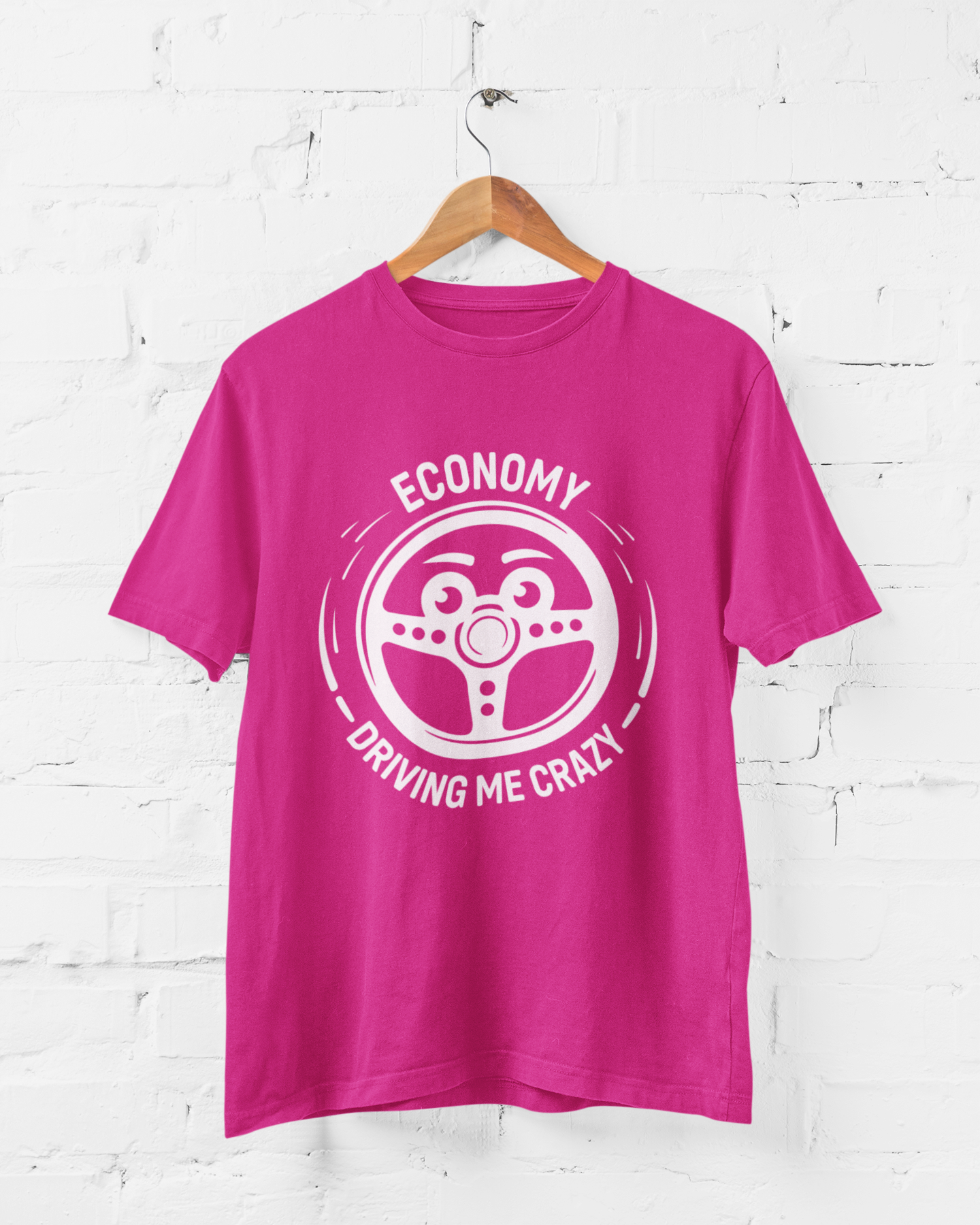 ECONOMY DRIVING ME CRAZY - ADULT TEE