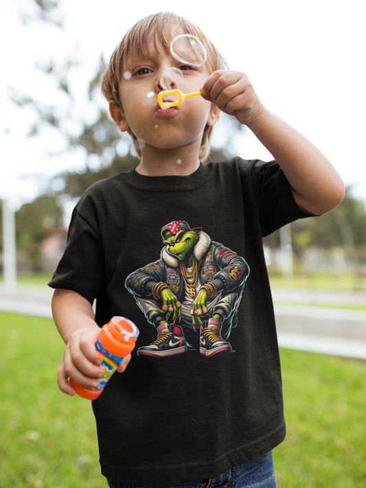 GANGSTA GRINCH - CHILDRENS TEE