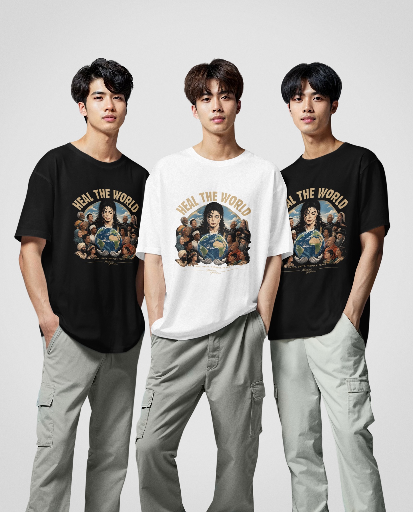 HEAL THE WORLD (MJ) - ADULT TEE