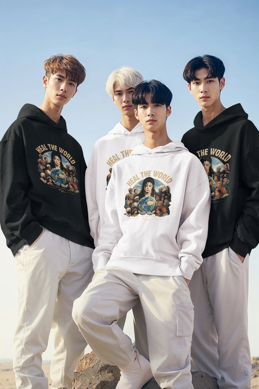 HEAL THE WORLD (MJ) - ADULT HOODIE