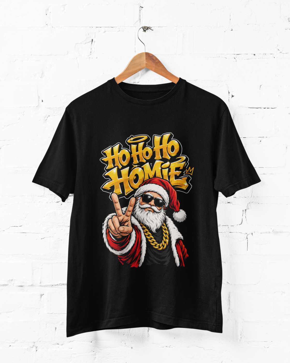 HO HO HO HOMIES - ADULT TEE
