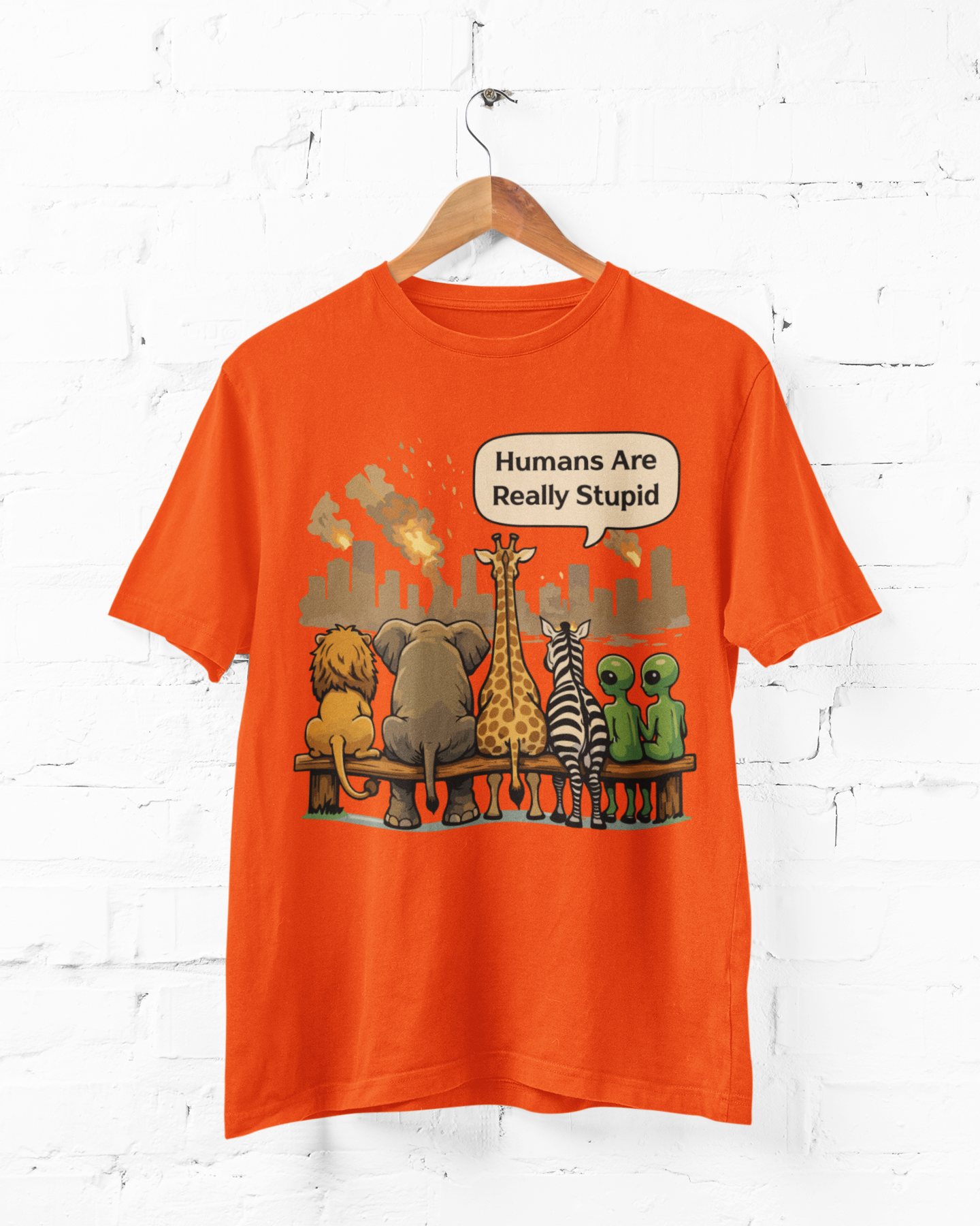 HUMANS ARE REALLY STUPID - ADULT TEE