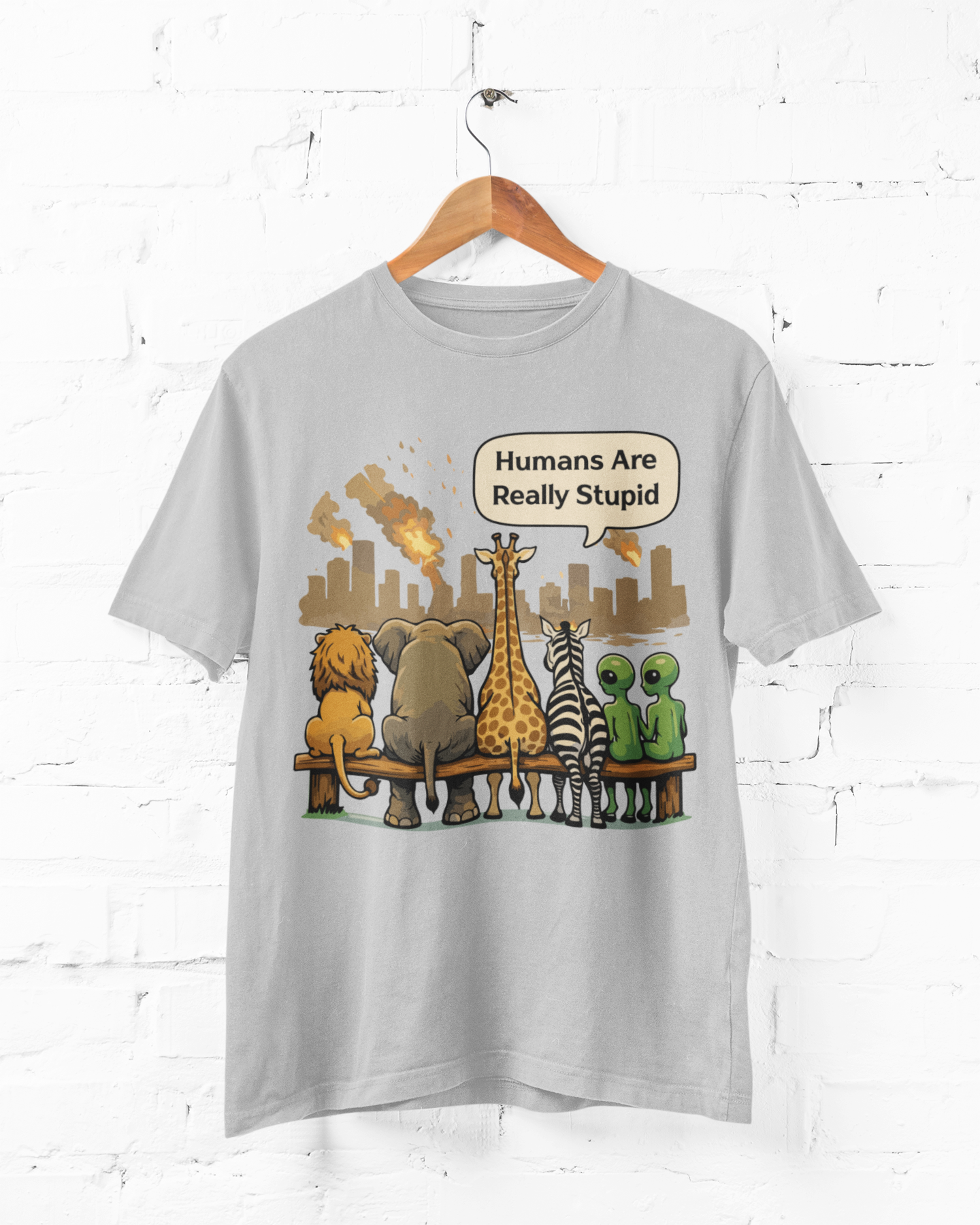 HUMANS ARE REALLY STUPID - ADULT TEE