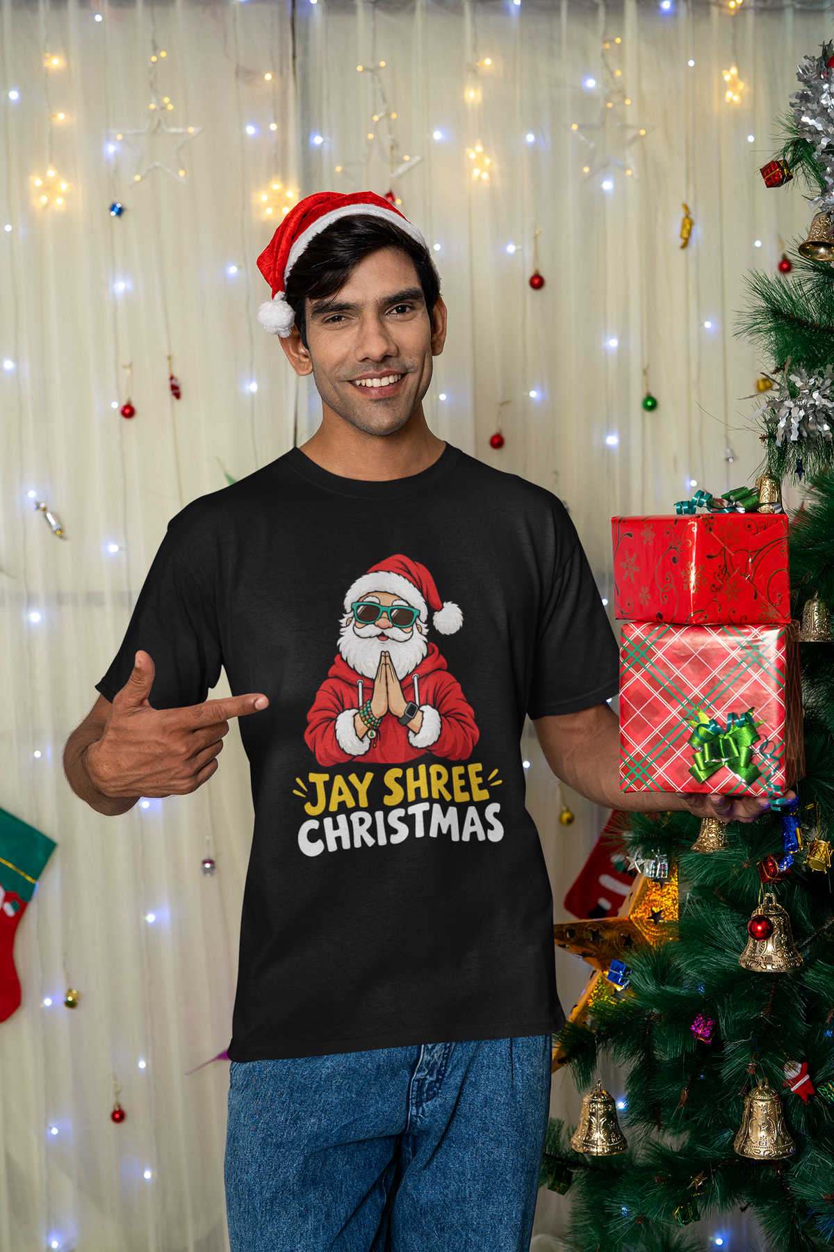 JAI SHREE CHRISTMAS - ADULT TEE