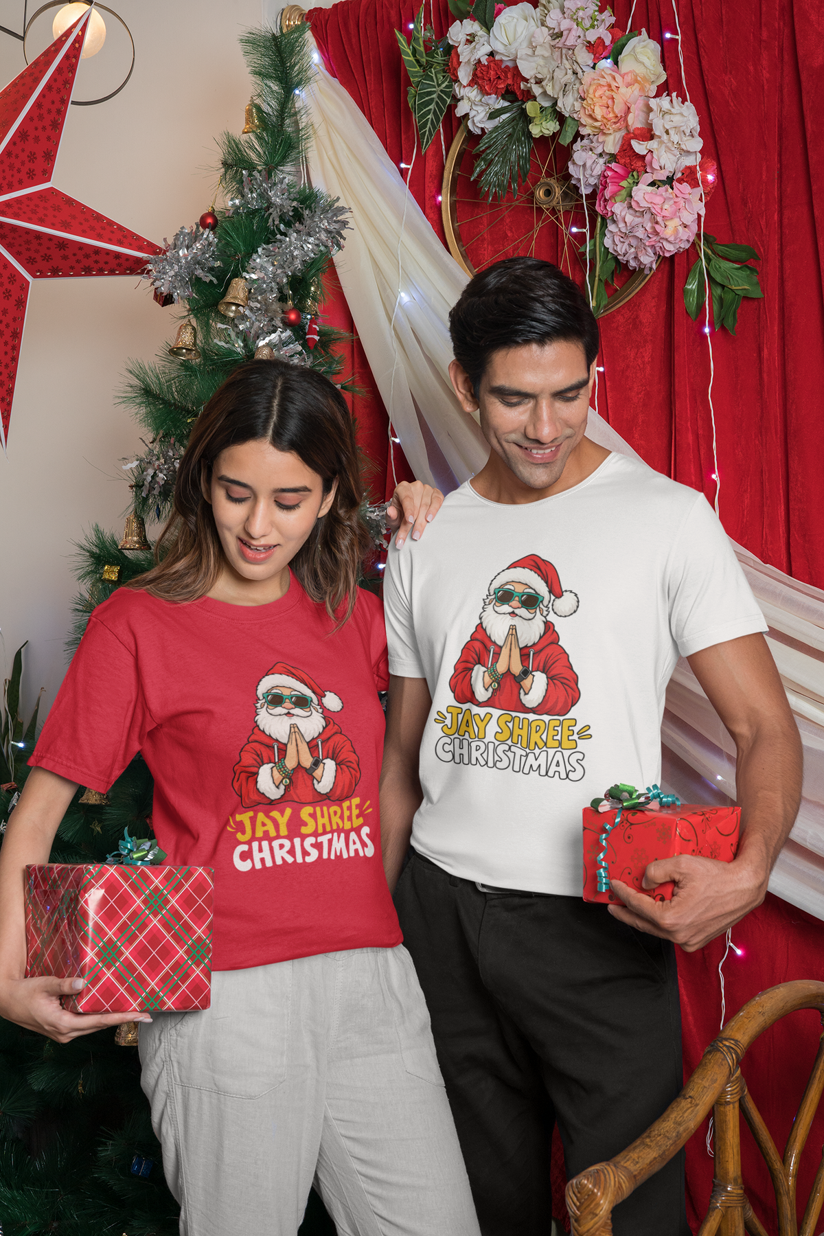 JAI SHREE CHRISTMAS - ADULT TEE