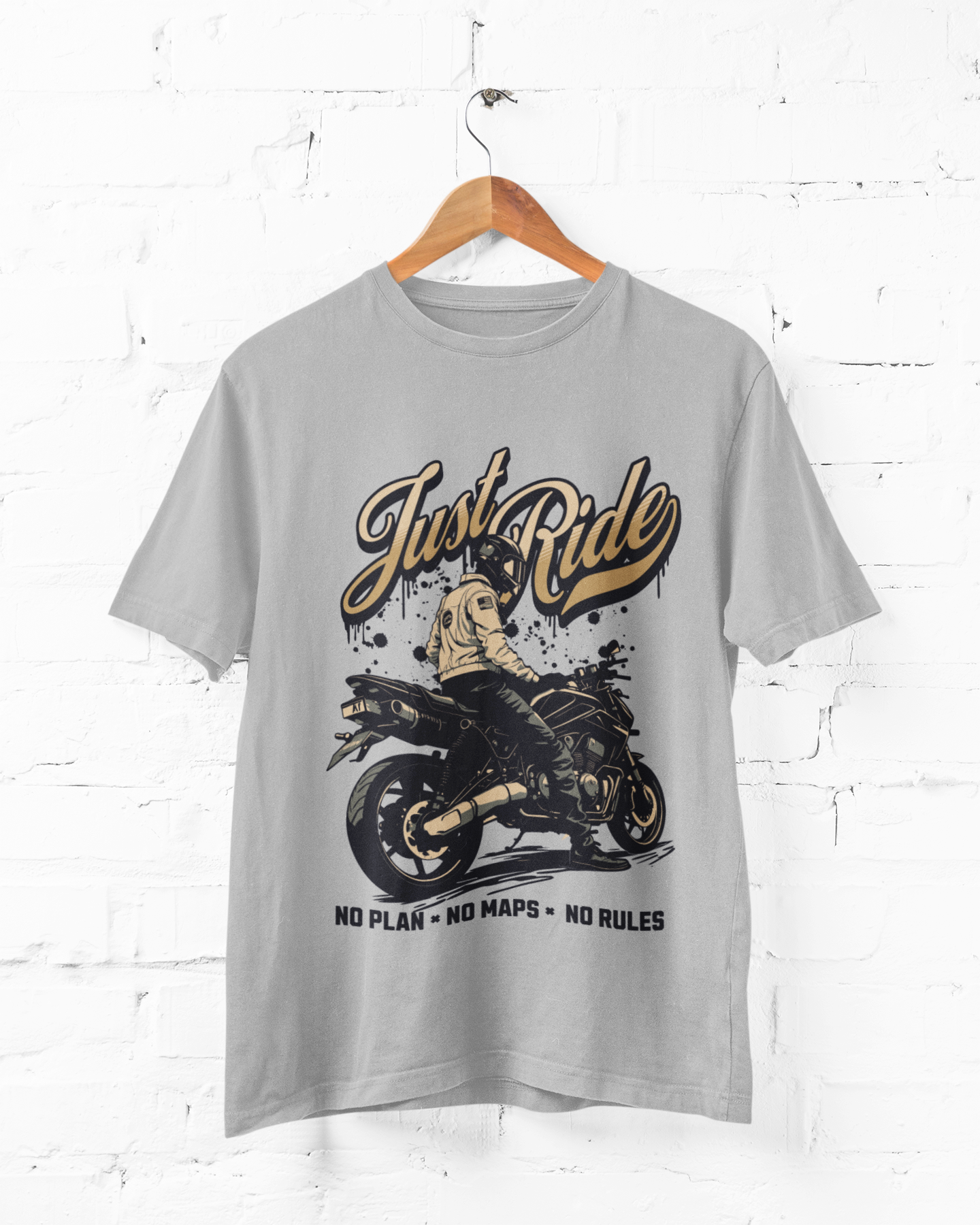JUST RIDE  - Adult Tee
