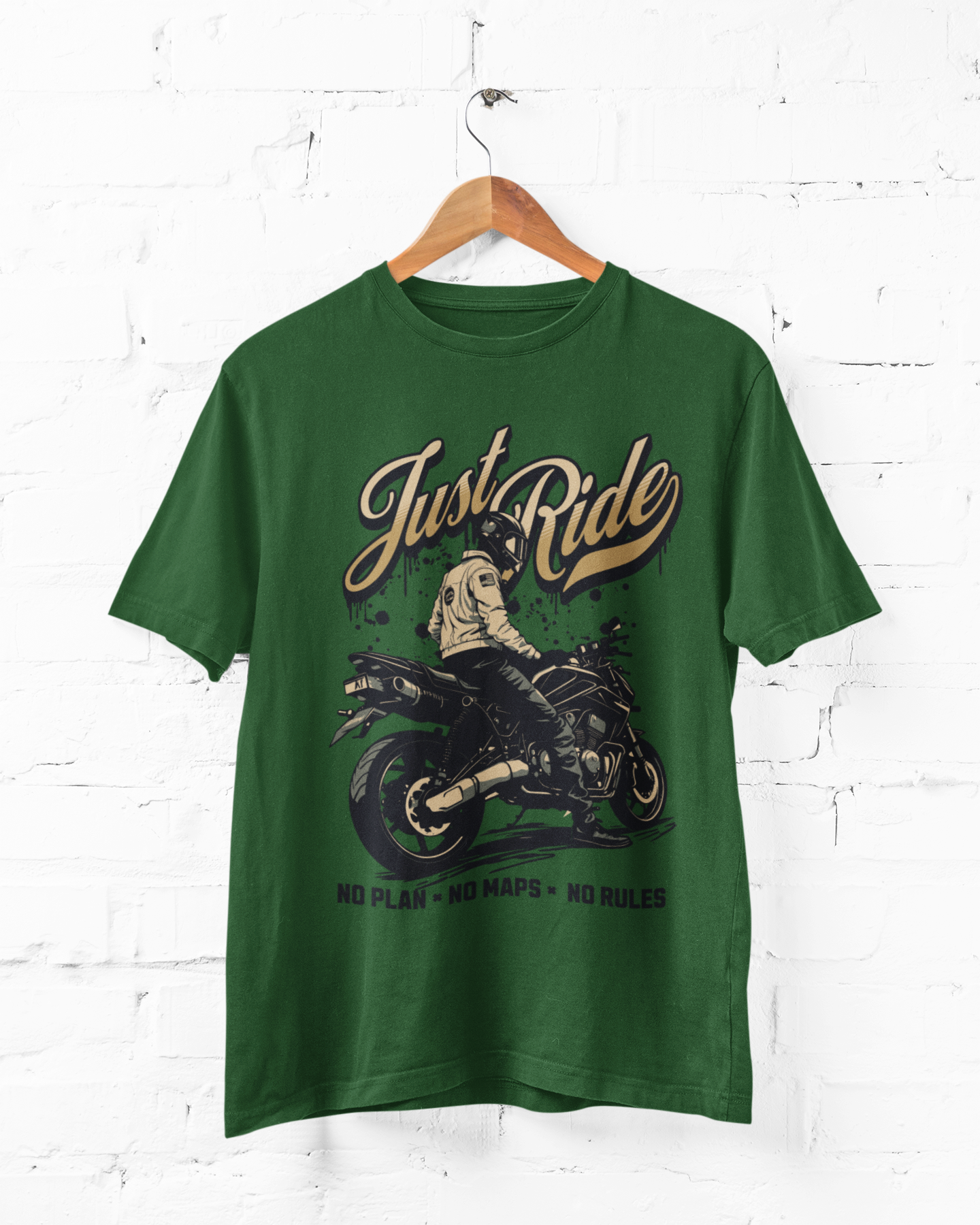 JUST RIDE  - Adult Tee