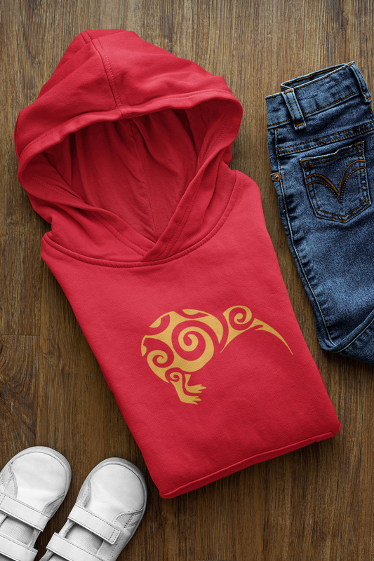 Simply A Kiwi (Gold) - Kids Hoodie