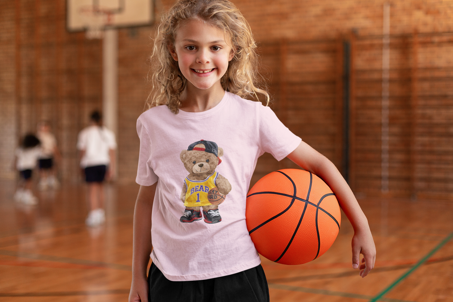 LA LAKER BEAR - CHILDRENS TEE