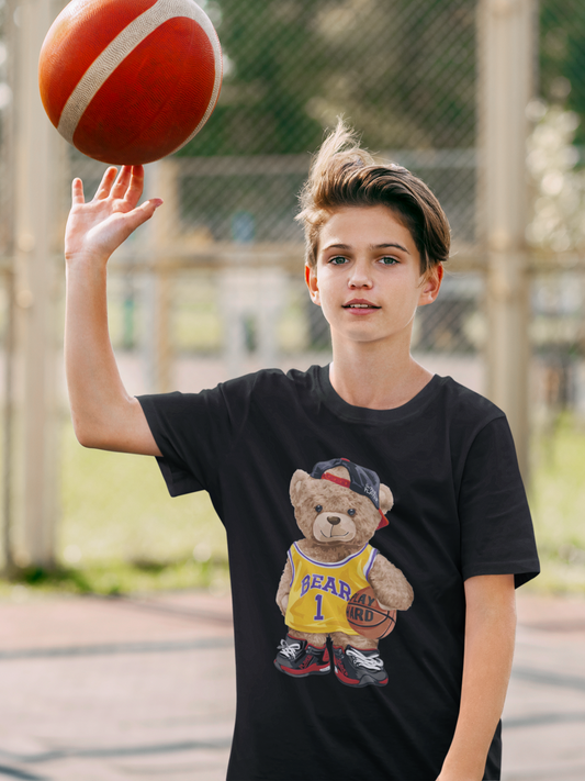 LA LAKER BEAR - CHILDRENS TEE