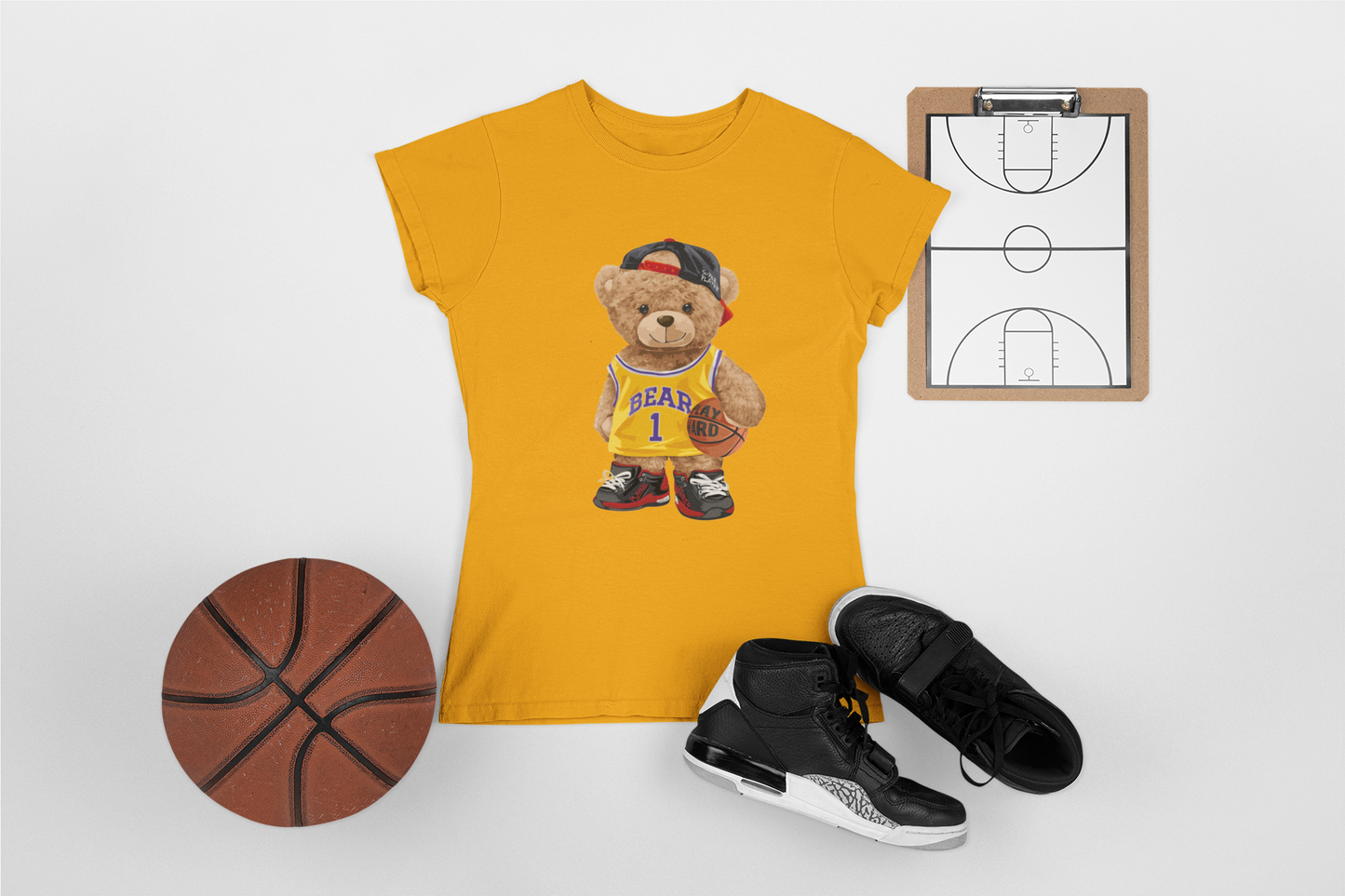 LA LAKER BEAR - CHILDRENS TEE