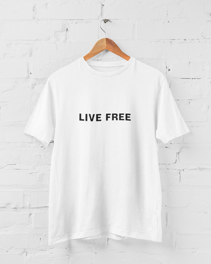LIVE FREE - ADULT TEE
