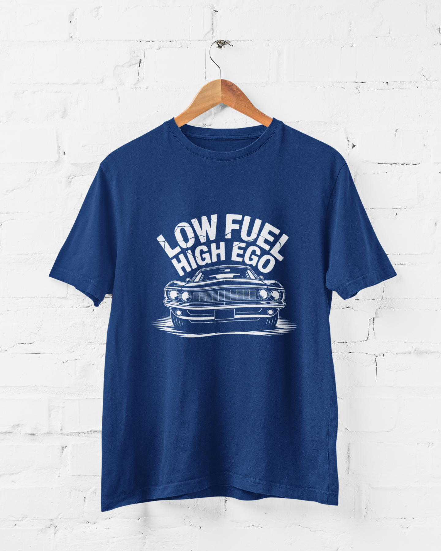 LOW FUEL, HIGH EGO  - ADULT TEE