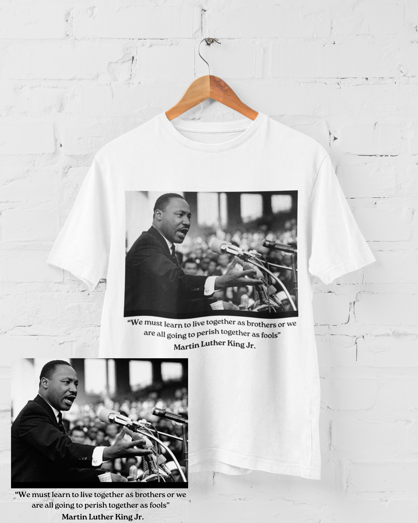 Martin Luther King Jnr - Adult Tee