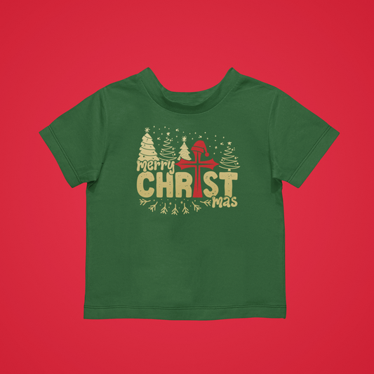 Merry Christ Cross Mas - Kids Tee