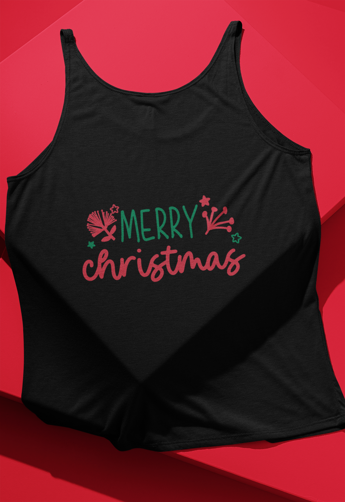 Merry Christmas -  Adult Singlet/Tank