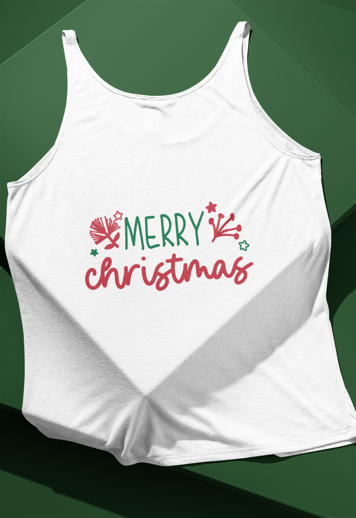 Merry Christmas -  Adult Singlet/Tank