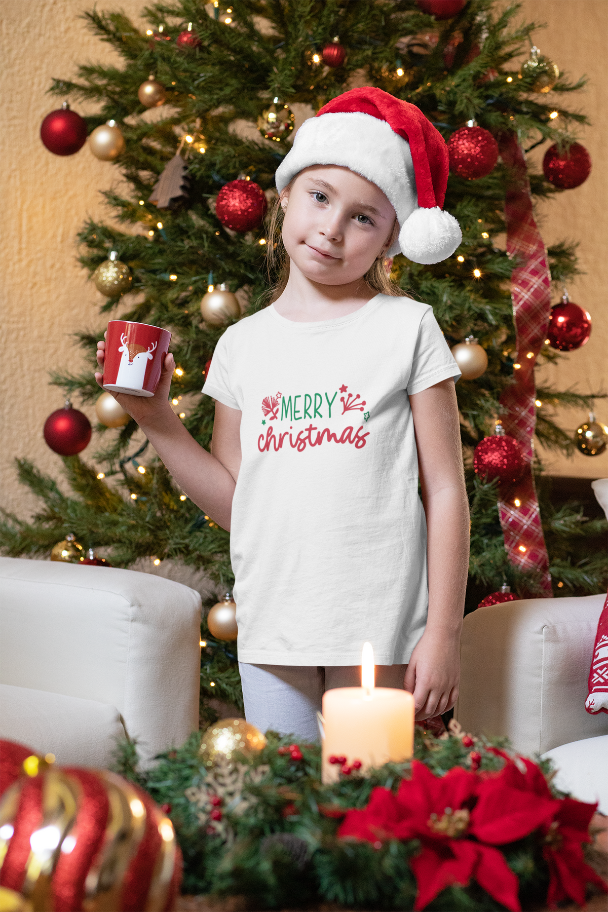 Merry Christmas - Kids Tee
