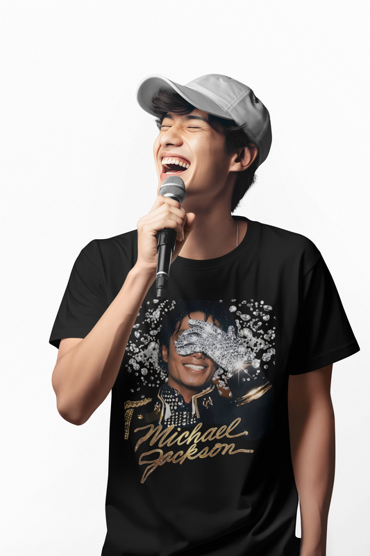 MICHAEL JACKSON GLOVED - ADULT TEE