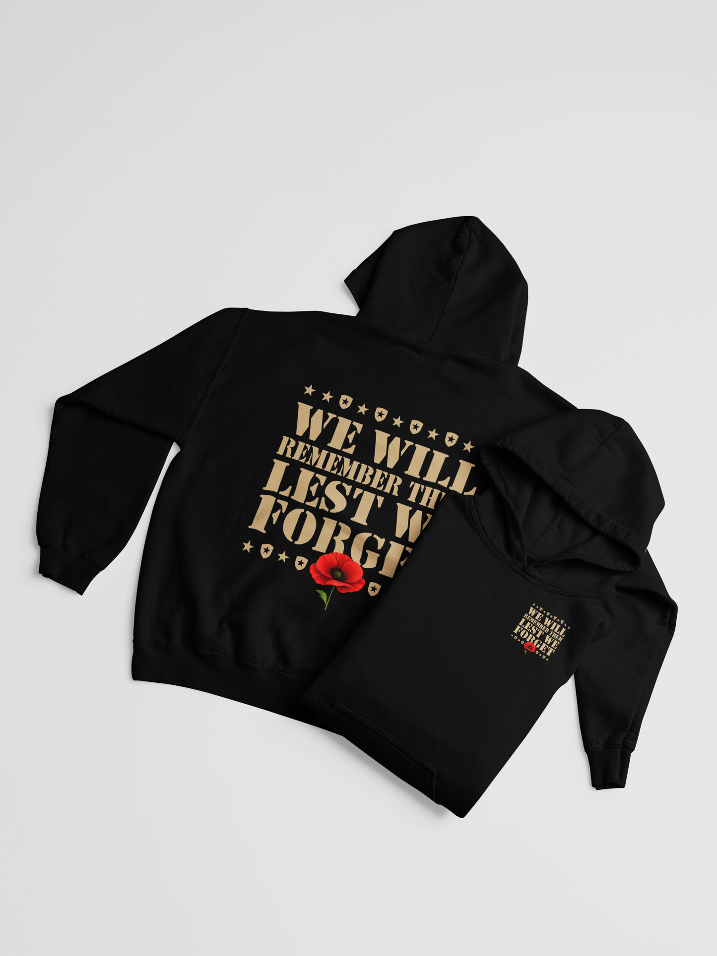 We Will Remember Them - Anzac 2026 - Adult Hoodie
