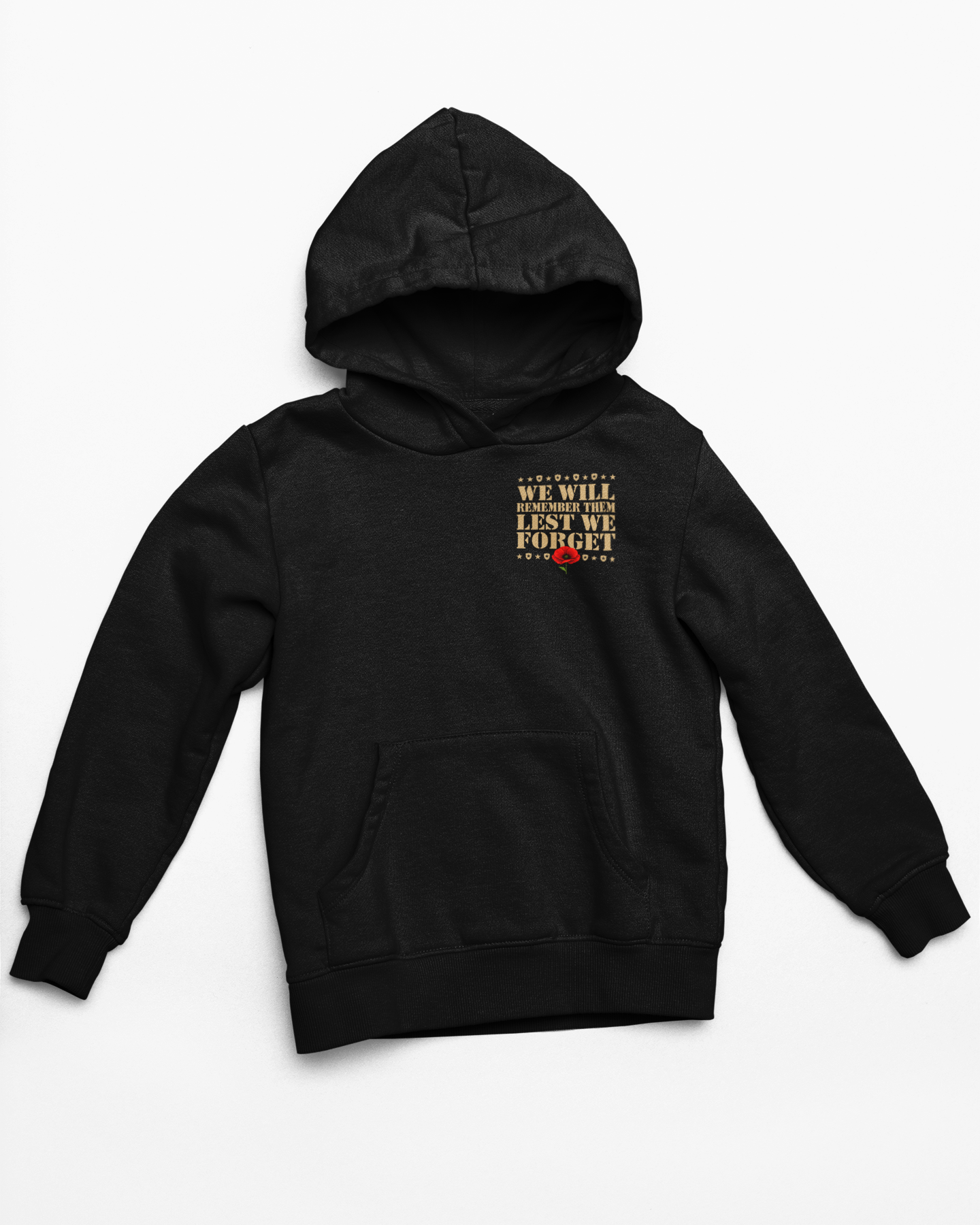 We Will Remember Them - Anzac 2026 - Adult Hoodie