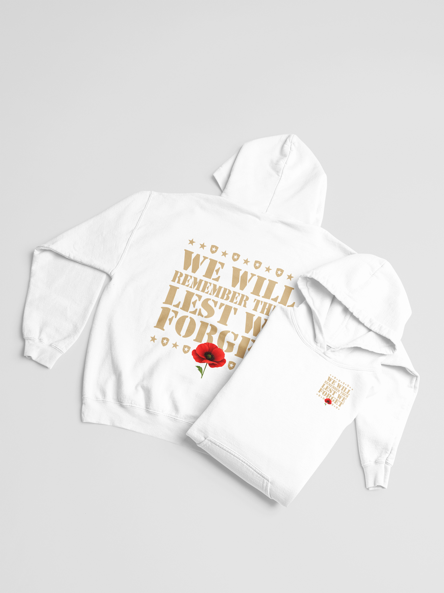 We Will Remember Them - Anzac 2026 - Adult Hoodie