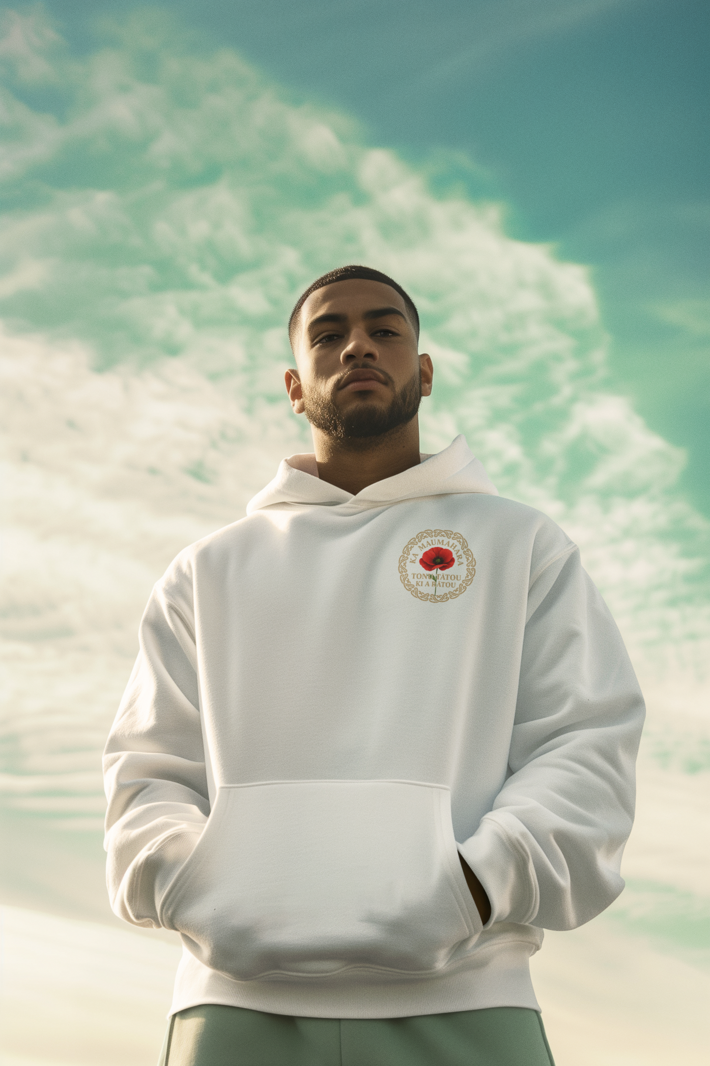 Ka maumahara tonu tātou ki a rātou- Anzac 2026 - Adult Hoodie