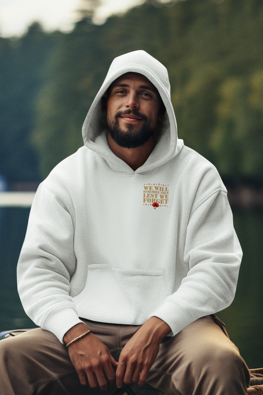 We Will Remember Them - Anzac 2026 - Adult Hoodie