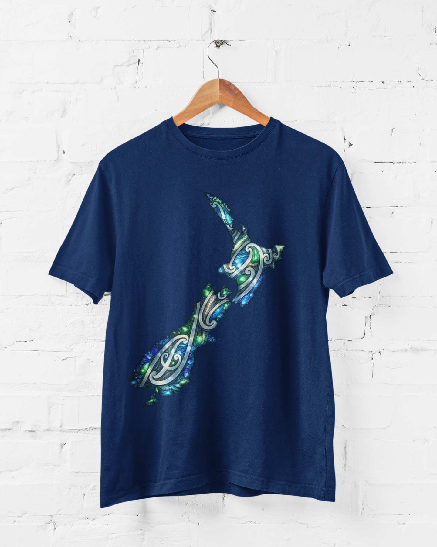 NZ MAP - ADULT TEE
