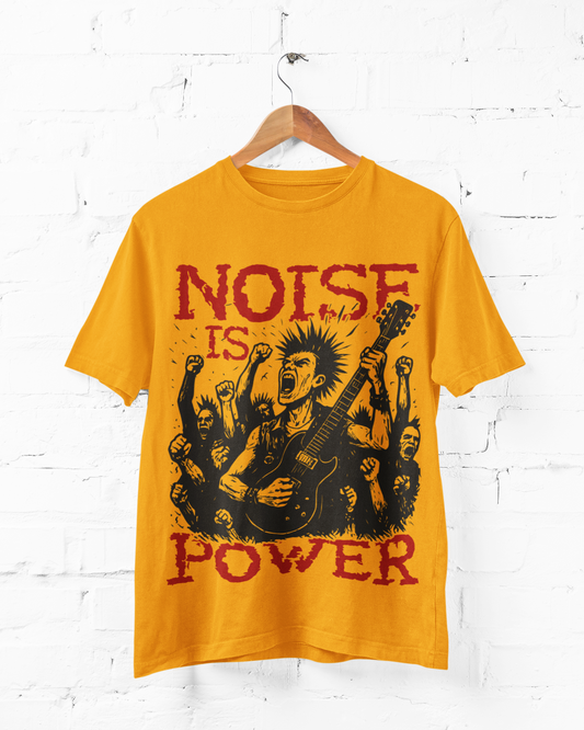 NOISE IS POWER -ADULT TEE