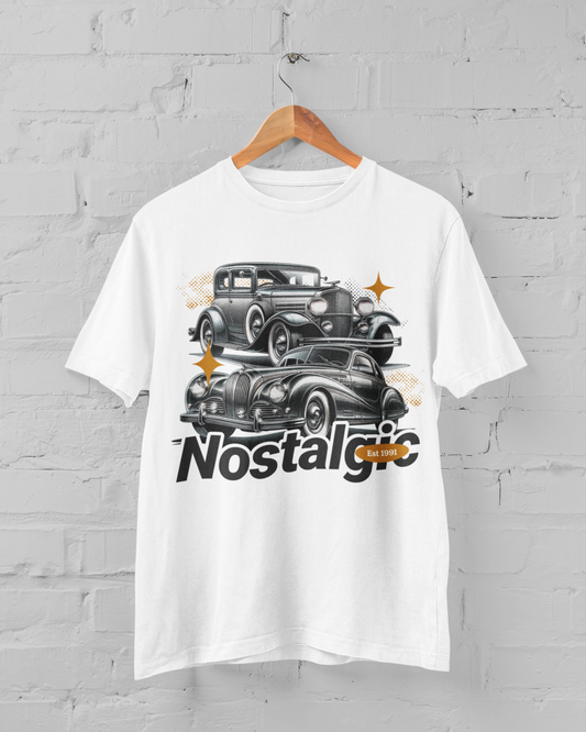Nostalgic Classic Cars - Adult Tee