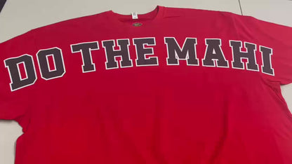 DO THE MAHI BOLD - ADULT RED TEE